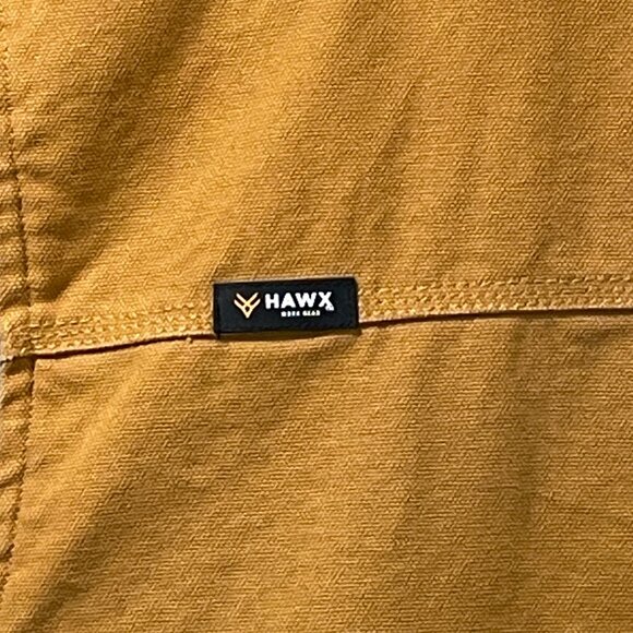 HAWX Men's Khaki Canvas Faux Sherpa Lined Work Vest, Light Brown/Tan - 2XL - Picture 7 of 16